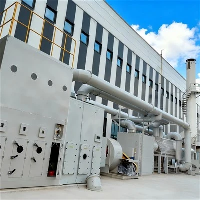 Zeolit rotor + katalitički oksidator (CO) sistem